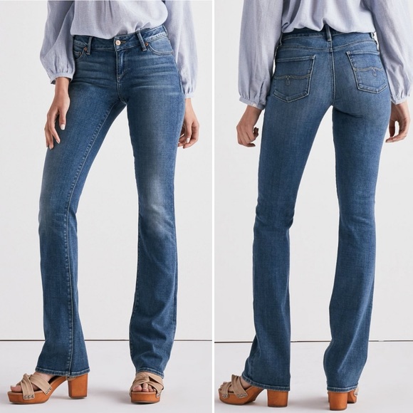 Lucky Brand Denim - Lucky Brand Lolita Boot Cut Jeans in Sunset Blue
